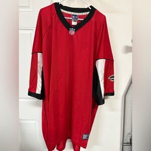 NFL Red and Black Football Jersey Falcons